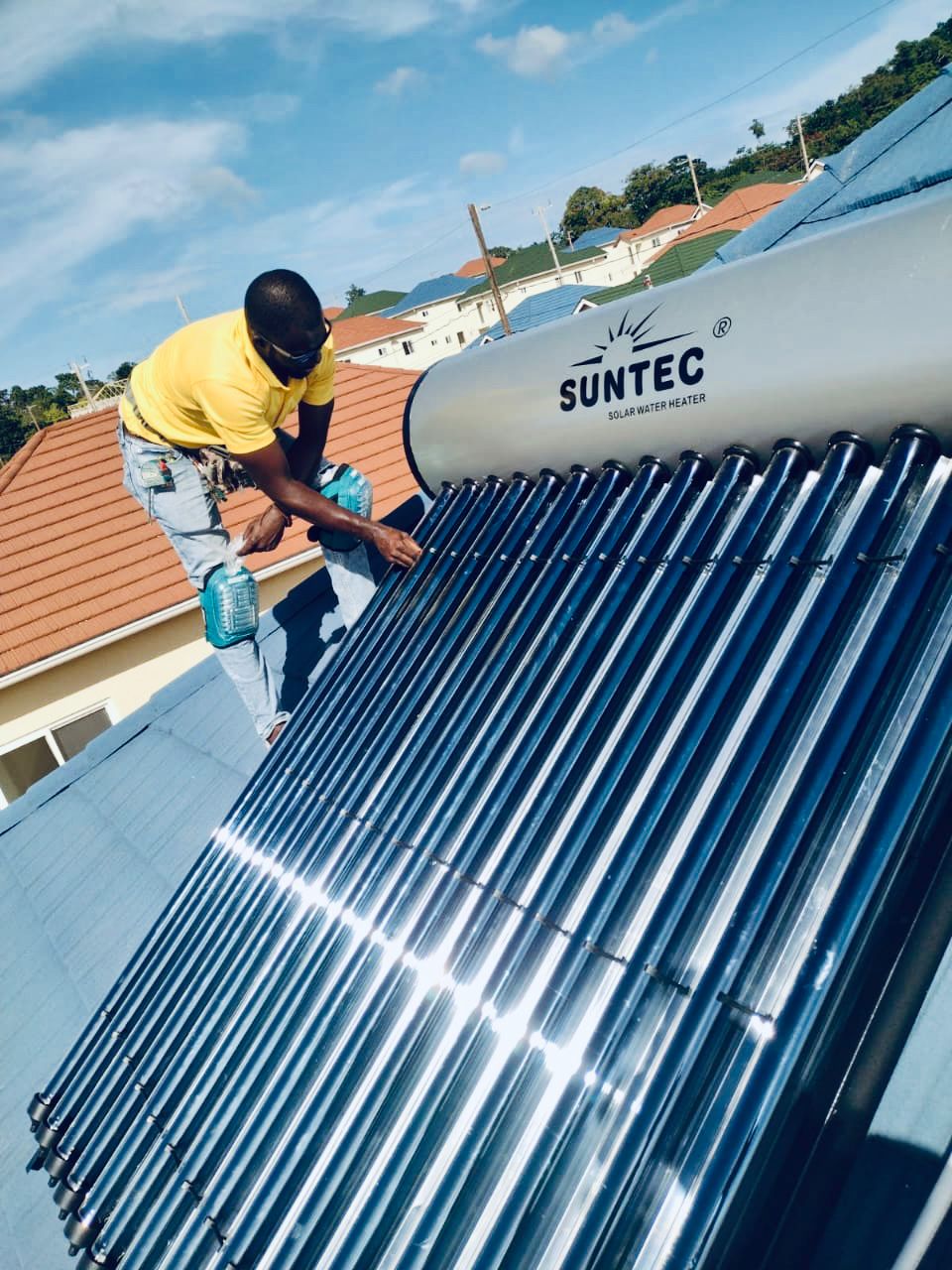 Black Jamaican electrician wiring