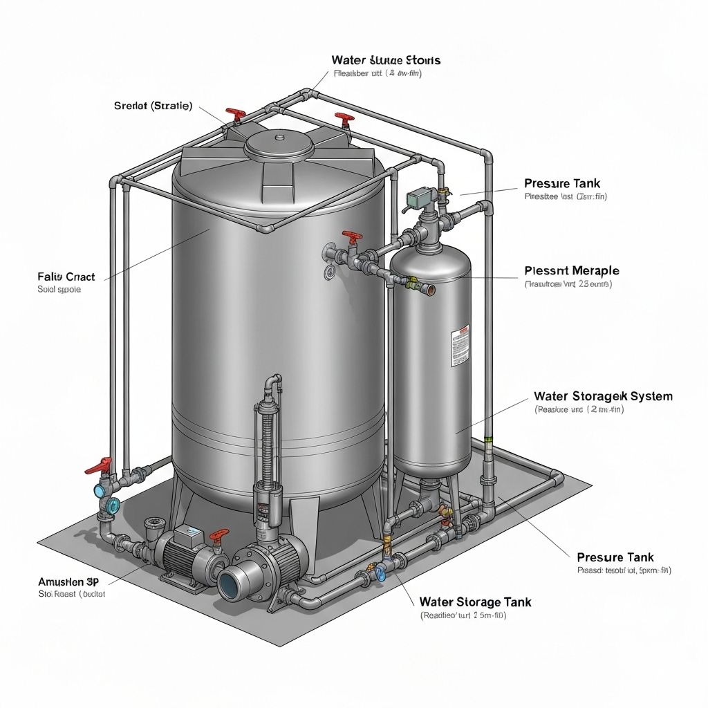 Backup Water Tank System
